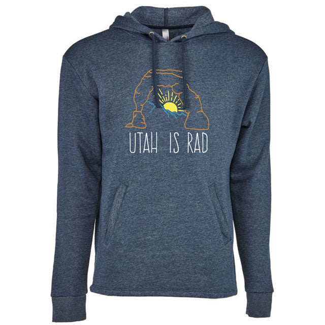 Delicate Arch Sunrise Après Hooded Pullover