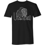 New Buffalo Tee - White print