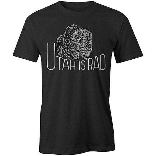 New Buffalo Tee - White print