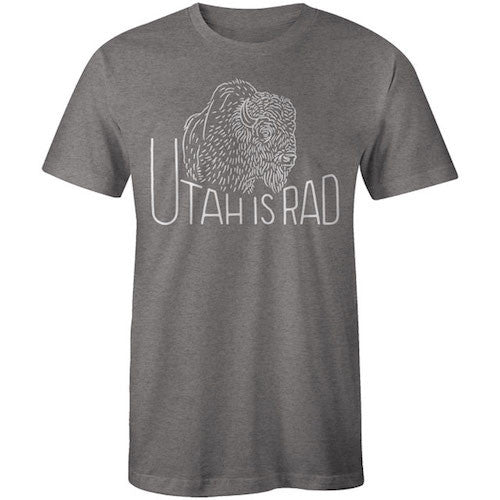 New Buffalo Tee - White print