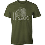 New Buffalo Tee - White print