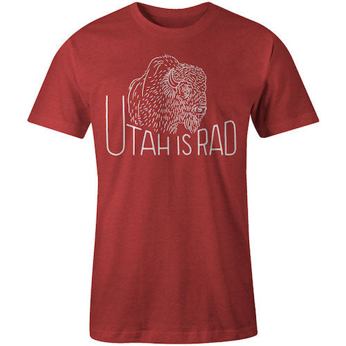 New Buffalo Tee - White print