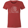 New Women's Buffalo Tee - White print