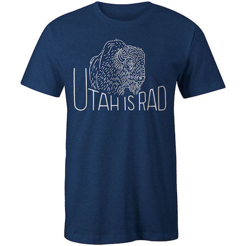 New Buffalo Tee - White print