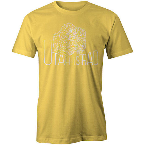 New Buffalo Tee - White print