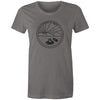 New Women's Camp Scene Tee - Black print