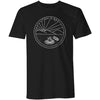 New Camp Scene Tee - White print