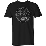 New Camp Scene Tee - White print