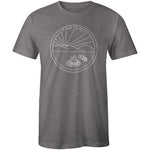 New Camp Scene Tee - White print