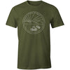 New Camp Scene Tee - White print