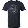 New Camp Scene Tee - White print