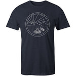 New Camp Scene Tee - White print