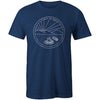 New Camp Scene Tee - White print