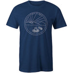 New Camp Scene Tee - White print