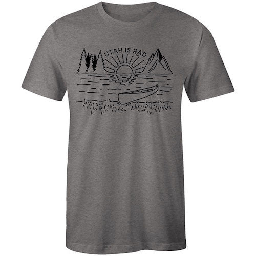 New Lake Tee - Black print