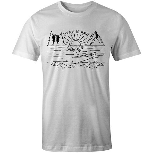 New Lake Tee - Black print