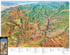 Zion National Park Panoramic Hiking Map