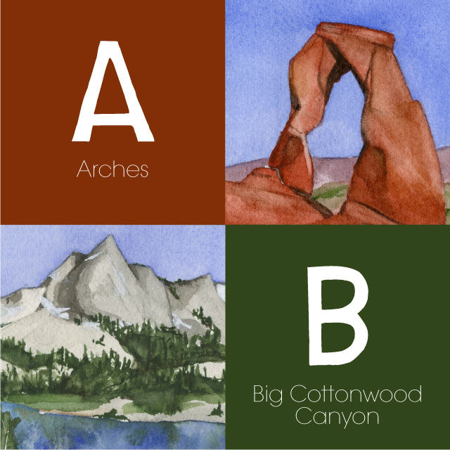 Utah ABC's Children's Book